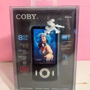 COBY 8GB Black MP4 Player - 2.8" Widescreen